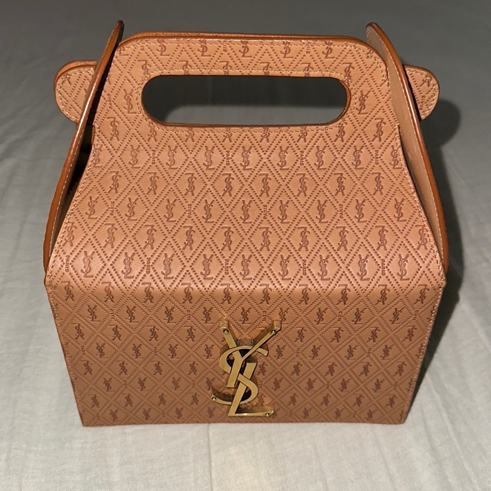 Worn twice Saint Laurent lunchbox